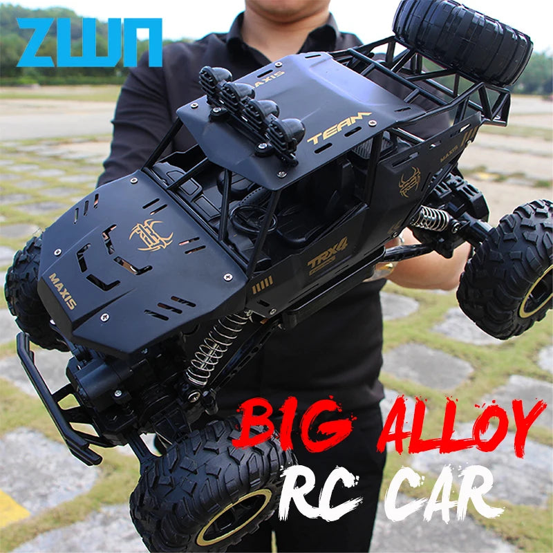 High-Power RC Off-Road Truck – ZWN 4WD Remote Car with Lights (1:12 / 1:16)