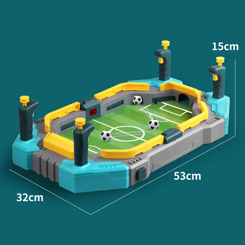 Soccer Battle Board Game – 2-Player Action Toy with Scorer for Kids & Families