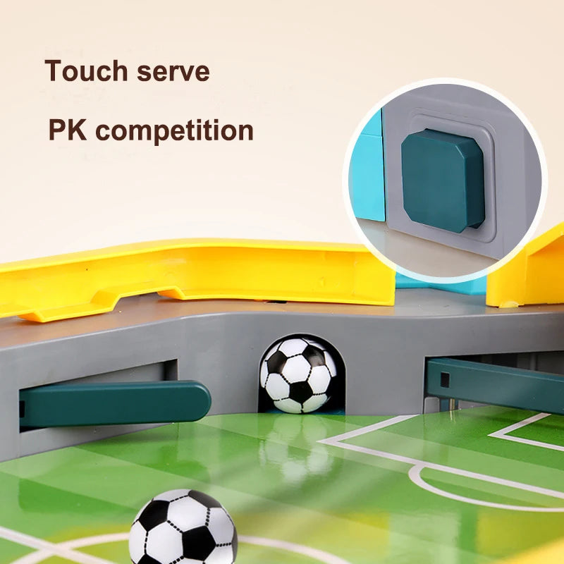 Soccer Battle Board Game – 2-Player Action Toy with Scorer for Kids & Families