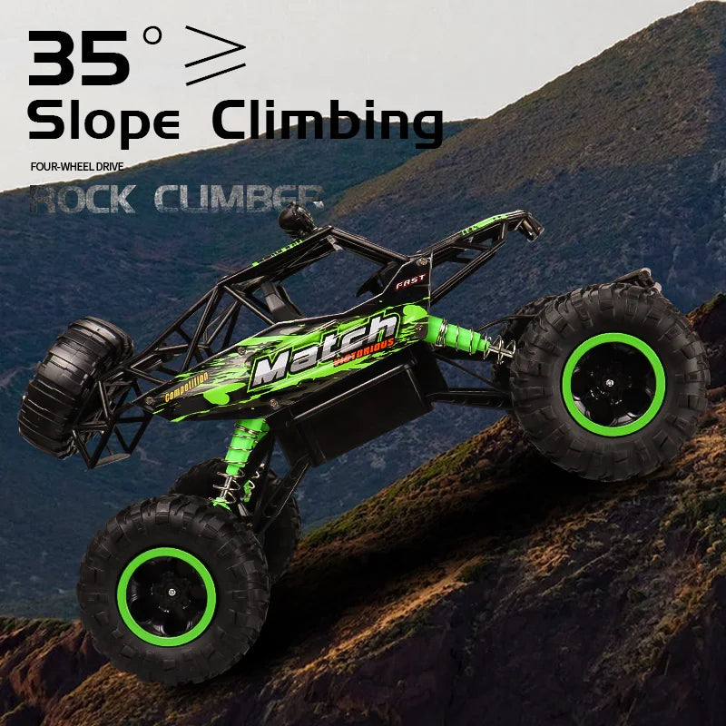 High-Power RC Off-Road Truck – ZWN 4WD Remote Car with Lights (1:12 / 1:16)